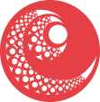 red tentacle spiral logo